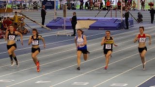 Metaswitch 2016 - Women 60m Sprint (Senior, U20 \u0026 U17)