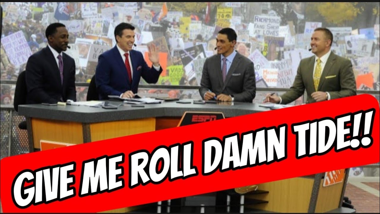 ESPN College Gameday Picks Alabama To Win SEC & National Championship ...