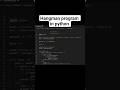 The hangman program in python. #coding #codeswiftz #python #tutorial
