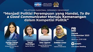 Live 🔴 Pelatihan Nasional Srikandi Demokrat