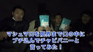 マシュマロを口に詰め込んでチャビーバニー対決　BEZITARIANS〆 VLOG_05  ベジタリアンズ