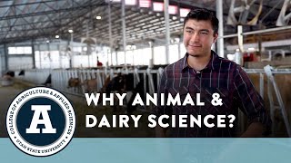 Why Animal and Dairy Science? Osvaldo Gonzalez