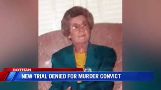 New trial denied for murder convict