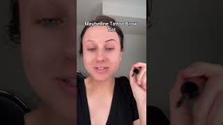 Maybelline Tattoo Studio Brow Tint in medium Brown First Impressions and Review