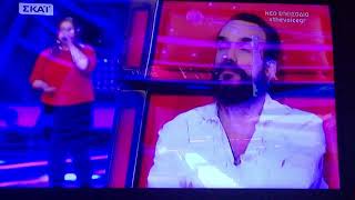 The voice Αθανασία Παπαναστασόπουλου δάκρυσαν  οι κριτές 25/10/2017