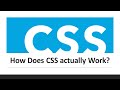 How Does CSS Work | The Engine of Web Design | CSS Tutorials |