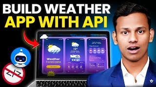 Live Weather App using HTML, CSS & JavaScript | API Project for Beginners