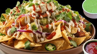 Nachos Recipe-Ramadan Snacks | how to make Nacho Chips Recipe-Homemade | Chips Recipe