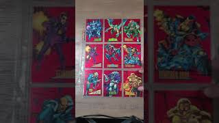 🔥 1993 Marvel Insert Card Set - Red Foil Cards 🔥