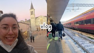 vlog in Italian: una gita in Umbria, a Spoleto, con la mia amica (sub)