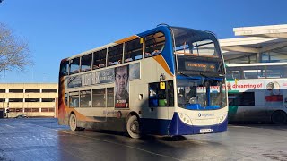 Buses in Northampton January 2025 Part 1