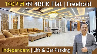 140 Gaj ka Spacious 4BHK Flat For Sale | Near Metro Premium Luxury