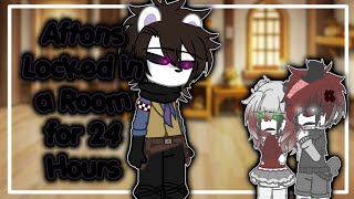 // “Aftons Locked in a Room for 24 Hours” // MY AU // Afton Family