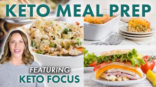 Keto Meal Prep for Every Meal! (feat. @KetoFocus) | Pop Kitchen