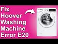 How To Fix Hoover Washing Machine Error E20 (What Does It Mean, Causes, And Solutions To The Issue)