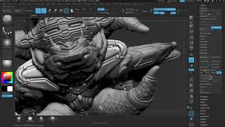 【委：ZB建模教程 3A级别游戏武器完整次世代教程ZBrush】高清教程 11 3 Sword Zbrush 6