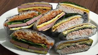 Folded Gimbap :: Easy and Delicious Gimbap :: Korean Food Recipe