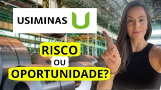 USIMINAS - POR QUE ESTÁ TÃO BARATA? RISCO OU OPORTUNIDADES? #usim5 #usiminas #ações