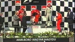 Michael Schumacher 2001 Hungary podium