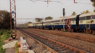 Mayurakshi Fast Passenger with Howrah WAP7 cruises through with magical whinning