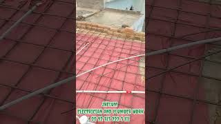 Roof Wiring | House Wiring | Roof Pipping | How To Roof Wiring | Today My Work | Conduit Pipe Wiring