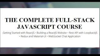 1-THE COMPLETE FULL-STACK JAVASCRIPT COURSE