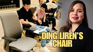 How Ding Liren Chose His Chair For The World Chess Championship In Singapore