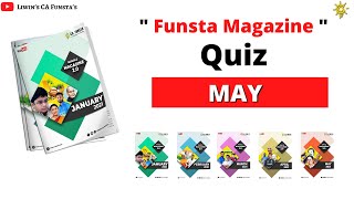 🔴  Magazine Quiz 🔥  May Current Affairs | 📌 Target RRB PO / Clerk & SBI Clerk 📚