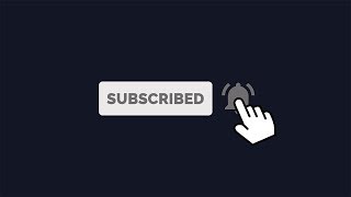 How To Create A Youtube Subscribe Button Animation, After Effects Tutorial \u0026 Template