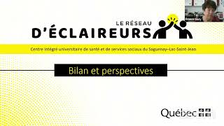 Présentation du bilan et perspectives - Réseau d'éclaireurs