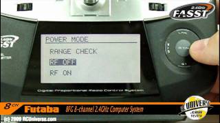 Futaba 8FG transmitter, 1700 mAh battery, charger and a R6008HS receiver