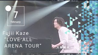 Fujii Kaze “LOVE ALL ARENA TOUR” 『 何なんw 』 #藤井風ライブ  #大阪城ホール 2023/2/7