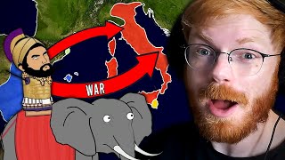 German Reacts to The Second Punic War! (OverSimplified)