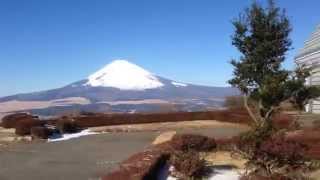 裾野のリゾートからの富士山