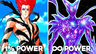 All Garou's Forms In One Punch Man (stronger than saitama)
