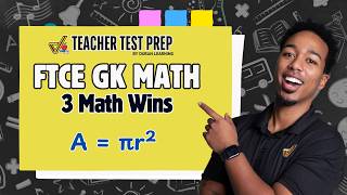 FTCE General Knowledge Math | Division, Circle Area & Percent Discount