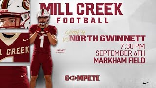 North Gwinnett @ Mill Creek Varsity Football