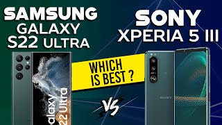 Samsung Galaxy S22 Ultra vs Sony Xperia 5 III