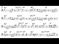 summertime easy solo example for tenor sax 3