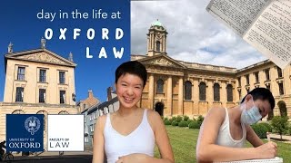 A Day in the Life of an Oxford Law Student | Oxford Law Faculty