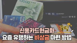 신용카드현금화 수수료 부담없이 안전하게 신년 목돈 마련하기! #신용카드현금화