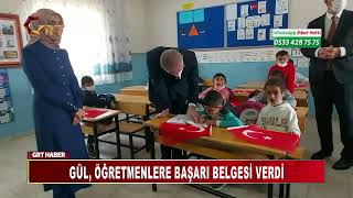 VALİ GÜL, YENİŞARKA İLKOKULUNU ZİYARET ETTİ