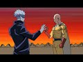 Saitama (One Punch Man) VS Satoru Gojo ( Jujutsu Kaisen ) - Fan Animation