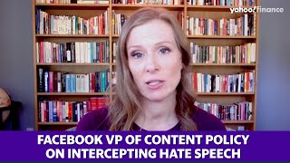 Facebook executive on intercepting hate speech: We are not perfect at catching everything