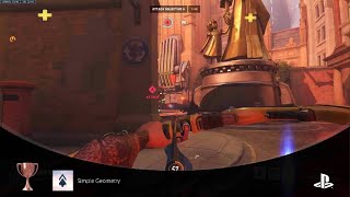 Overwatch 2 Simple Geometry Trophy PS5 with African