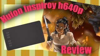 Huion H640p Inspiroy Tablet Unboxing and Review