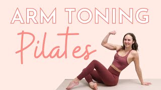 STRONG and TONED ARMS PILATES WORKOUT | 10 Minutes No Equipment