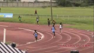 trackalerts.com ... Kaleise Spencer wins 400m in 51.90