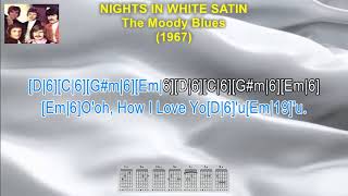 Nights In White Satin - The Moody Blues (Lyrics & Guitar Chords)