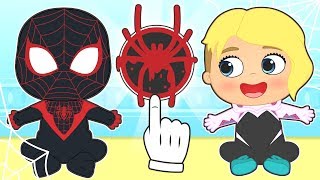 BABY ALEX Dresses up as Spider boy 💥 Cartoons for Kids